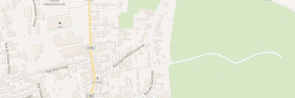 Plan du 24 Rue Paul Vaillant-couturier à Solesmes
