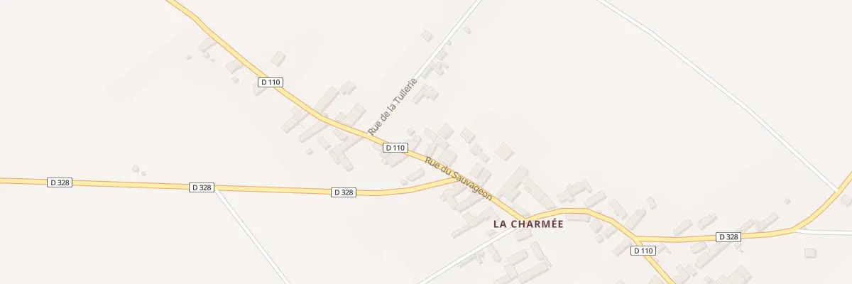 Plan du 36 Rue du Sauvageon à Lailly