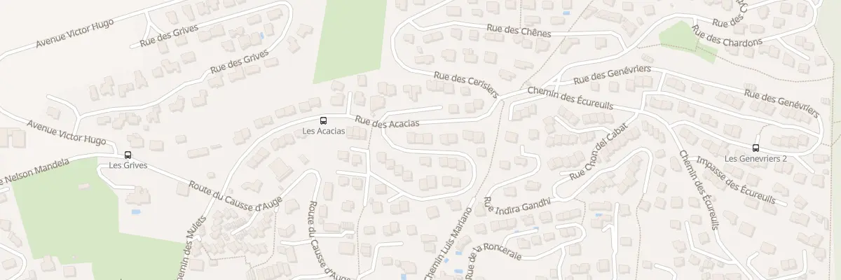 Plan du 3 Rue des Sorbiers à Mende