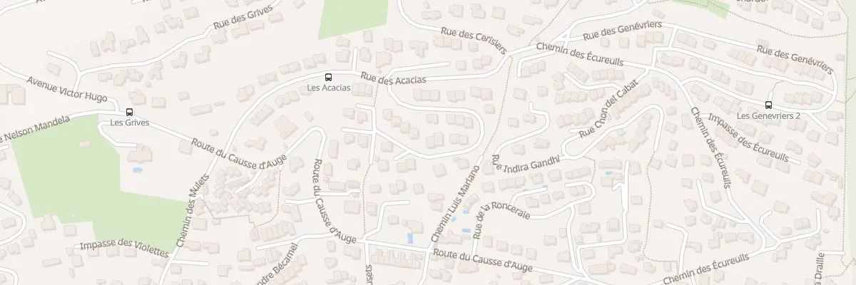 Plan du 16 Rue des Sorbiers à Mende