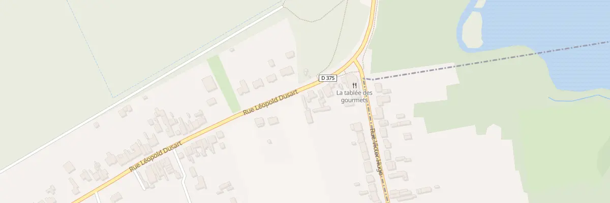 Plan du 1548 Rue Leopold Dussart à Raismes