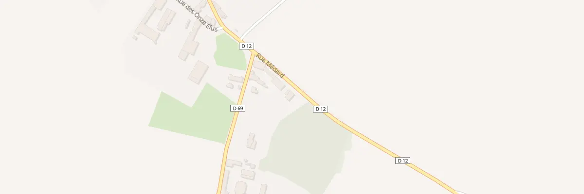 Plan du 24 Rue Médard à Villers-le-Sec