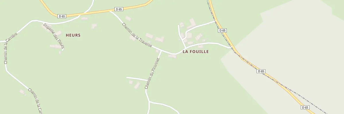 Plan du 5265 La Fouille à Saint-Dier-d’Auvergne