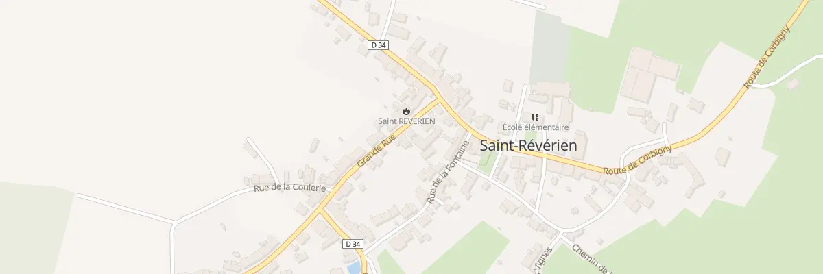 Plan du 3 Grande Rue à Saint-Révérien