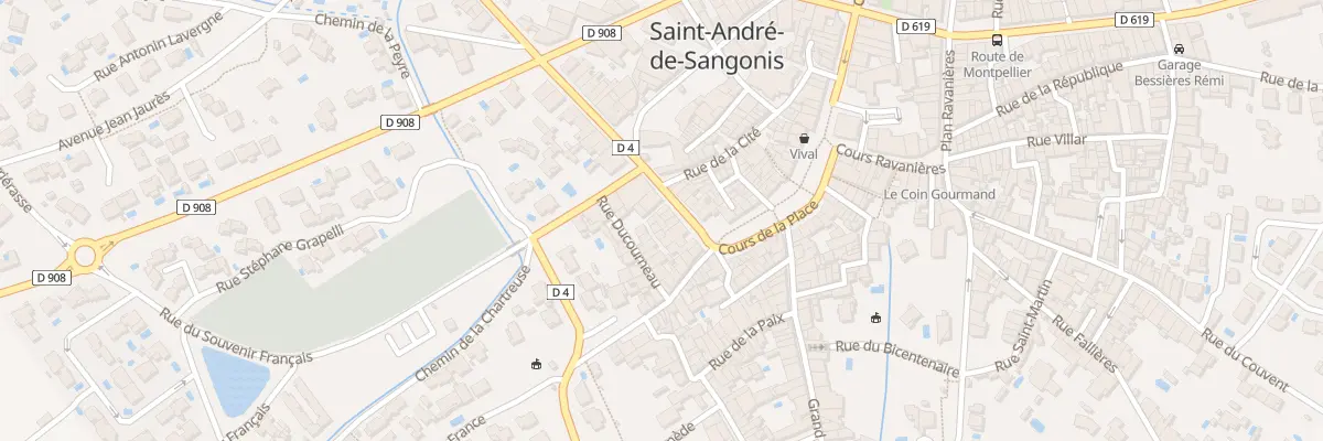 Plan du 13 Crs Grégoire à Saint-André-de-Sangonis
