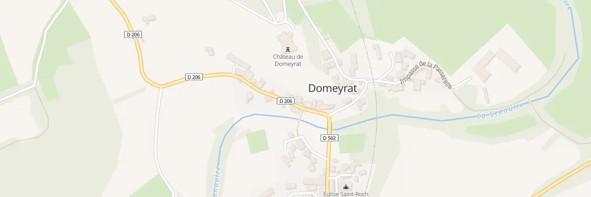Plan du 5039A Le Bourg à Domeyrat