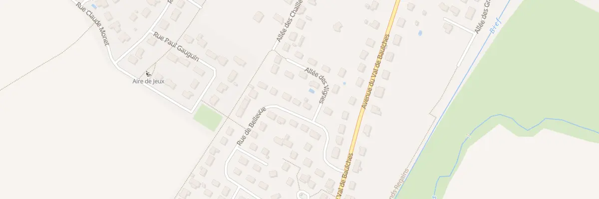 Plan du 13 Rue de Bellevue à Villefargeau