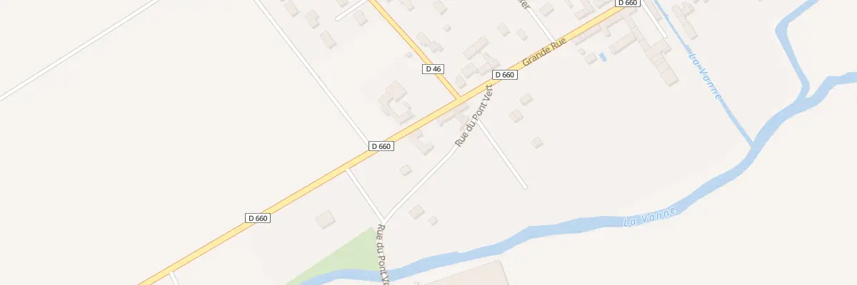 Plan du 5 Gr Grande Rue à Foissy-sur-Vanne