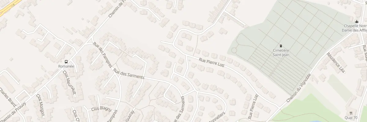Plan du 72 Rue Pierre Loti à Valenciennes