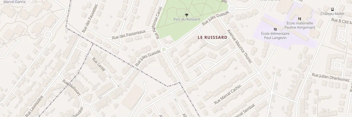 Plan du 37 Rue Paul Vaillant-Couturier à Beuvrages