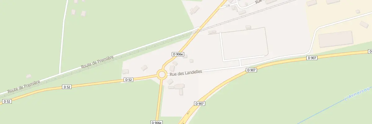 Plan du 6 Av de la Gare à Magnet