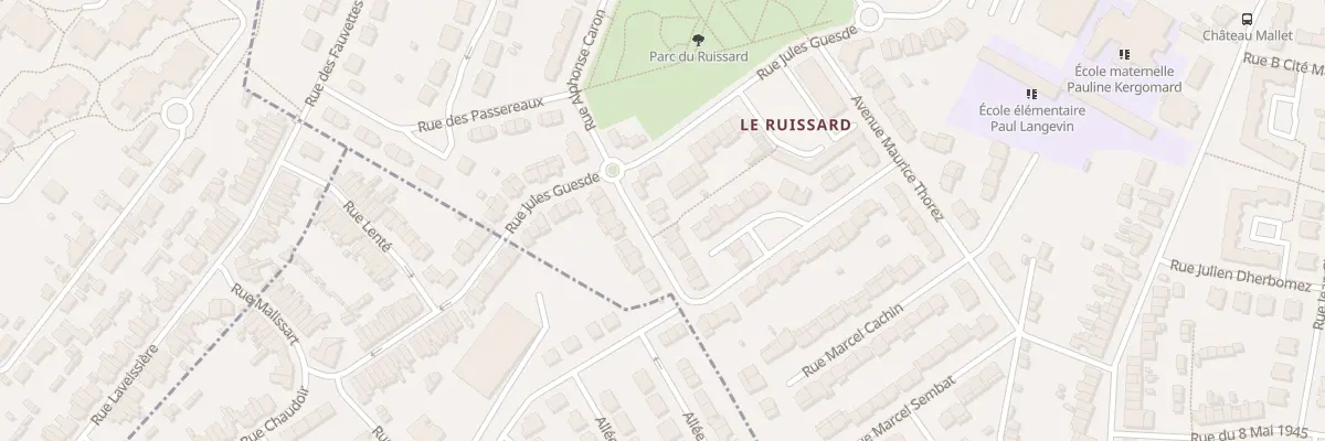 Plan du 35 Rue Paul Vaillant-Couturier à Beuvrages