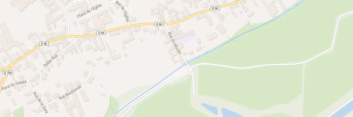 Plan du 10 Rue du Moulin à Bernot