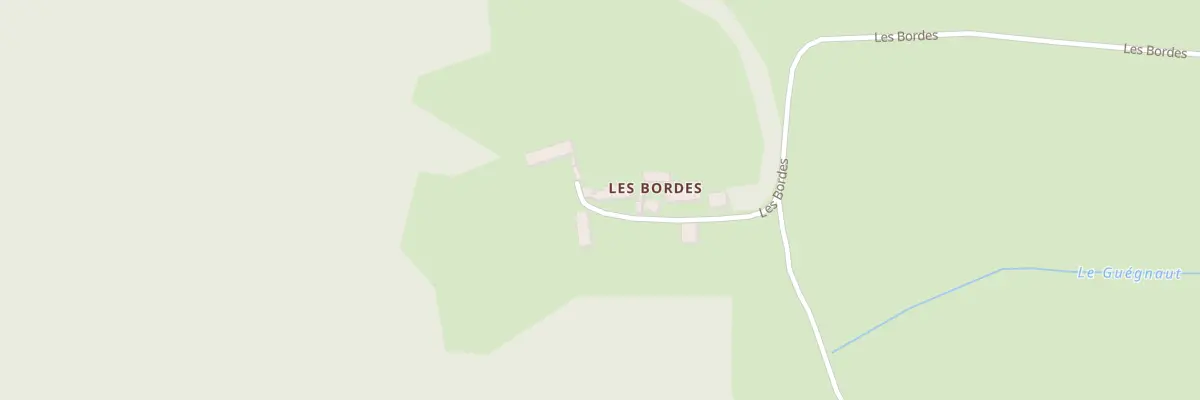 Plan du 86A Les Bordes à Crux-la-Ville