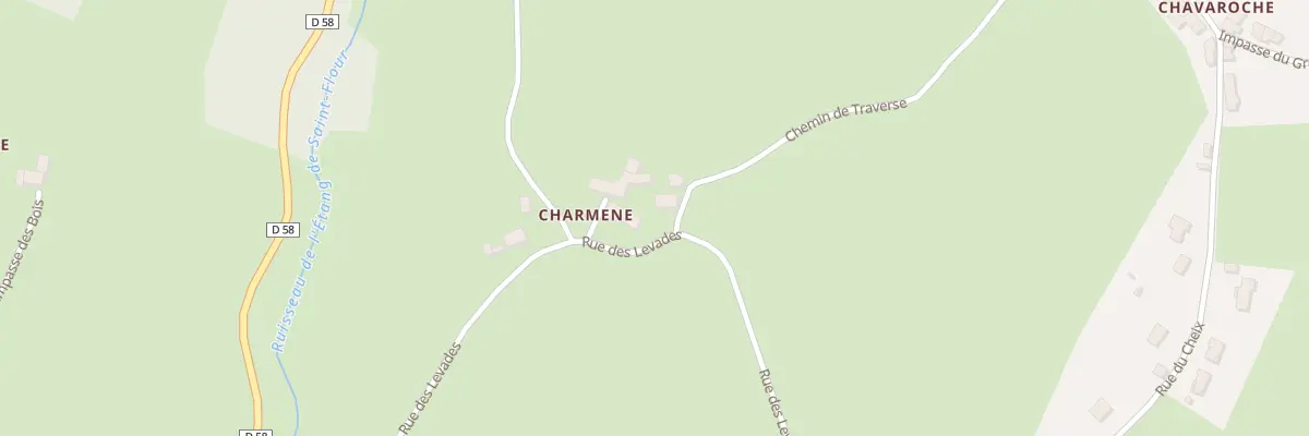 Plan du 5120 Charmene à Saint-Flour-l’Étang