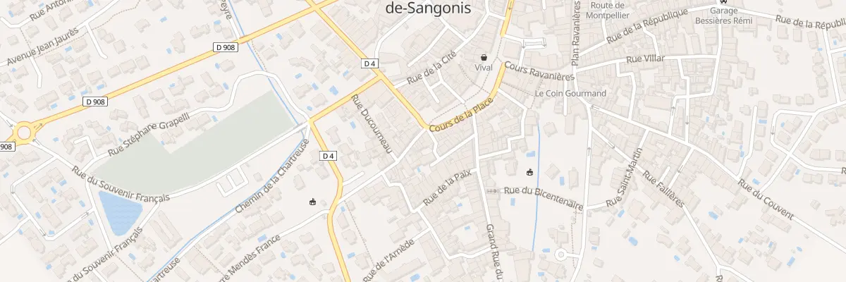 Plan du 1 Rue de Cambous à Saint-André-de-Sangonis