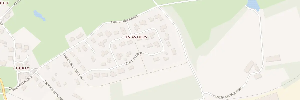 Plan du 11 Rue du Chêne à Thiers