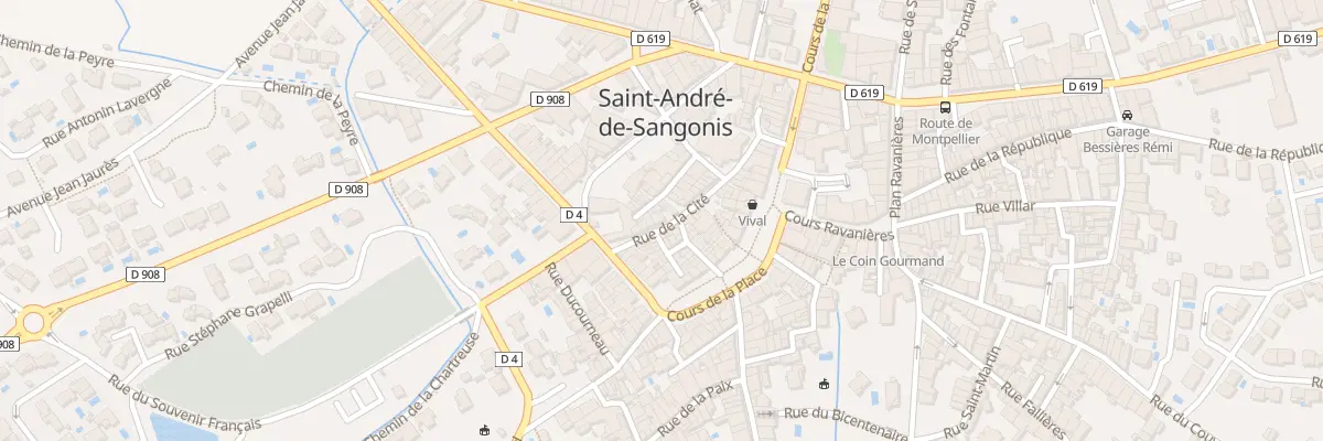Plan du 26 Rue de la Cite à Saint-André-de-Sangonis
