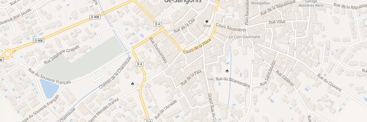 Plan du 1B Rue de Cambous à Saint-André-de-Sangonis