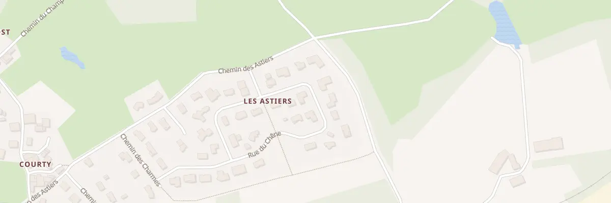 Plan du 15 Rue du Chêne à Thiers