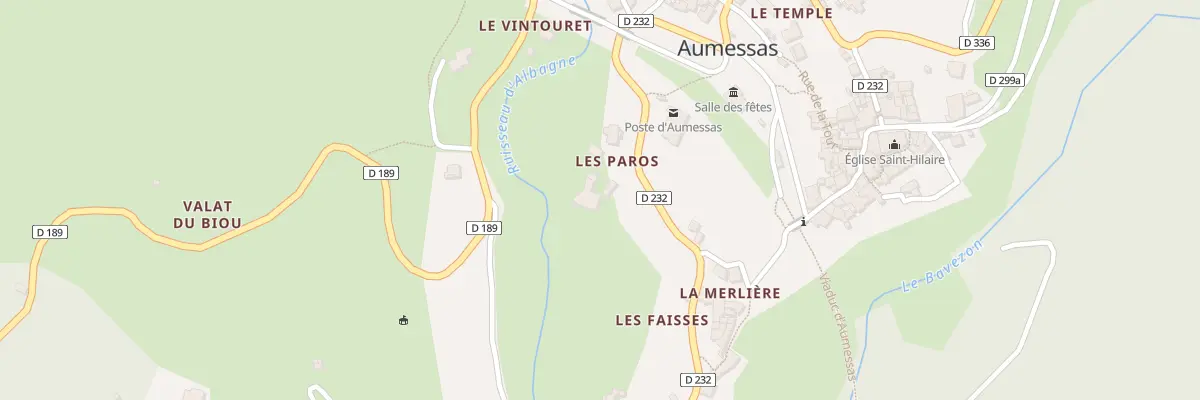 Plan du 5126 Las Faisses à Aumessas