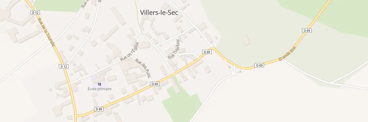 Plan du 17 Gr Gde Rue à Villers-le-Sec