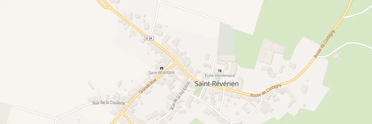 Plan du 5 Rte de Corbigny à Saint-Révérien