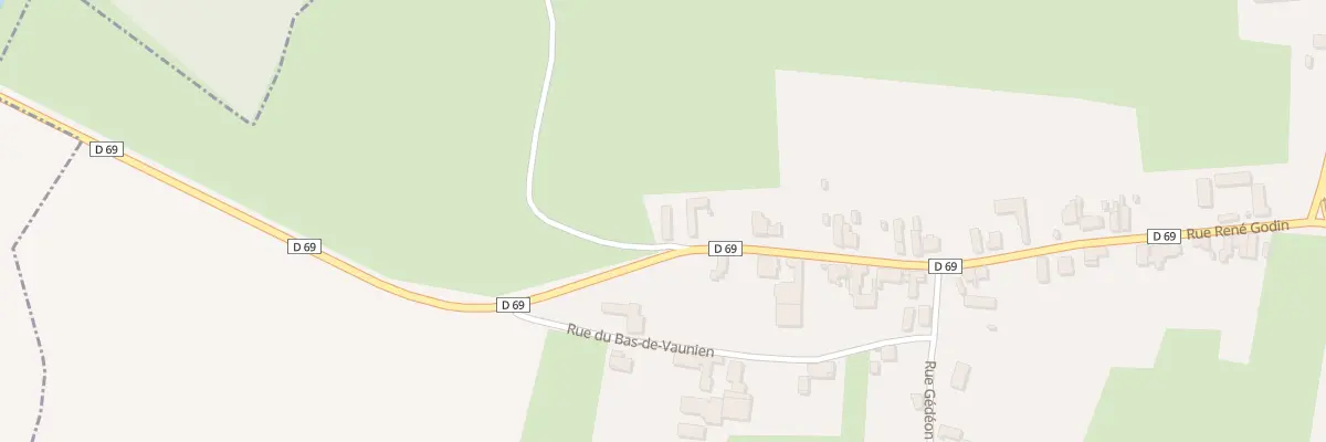 Plan du 63 Rue René Godin à Vaux-Andigny