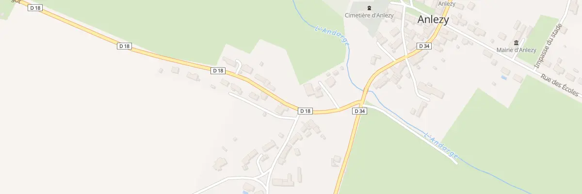 Plan du 5 Rue de l’Escargot à Anlezy