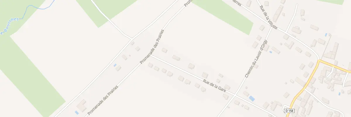 Plan du 12 Rue de la Gare à Chevannes