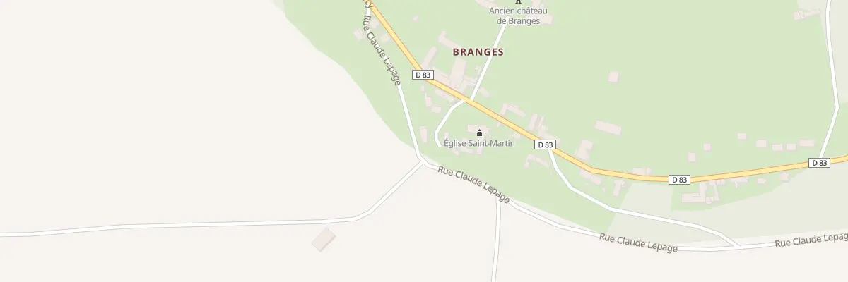 Plan du 3 Rue Claude Lepage à Arcy-Sainte-Restitue