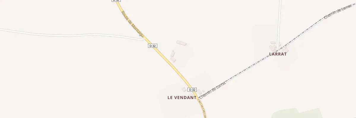 Plan du 53A Rte de Montaigu à Boucé