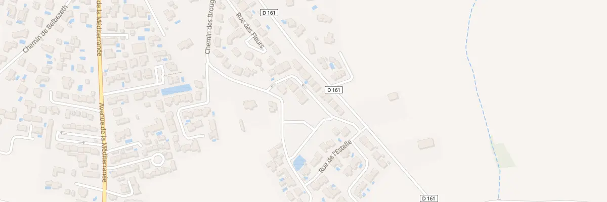 Plan du 10 Rue des Lilas à Pomérols