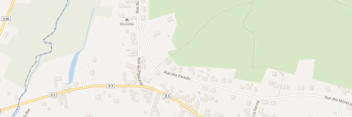 Plan du 9 Rue des Paradis à Chartèves