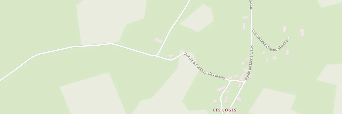 Plan du 1 Rue de la Fontaine de Fouelle à Saxi-Bourdon
