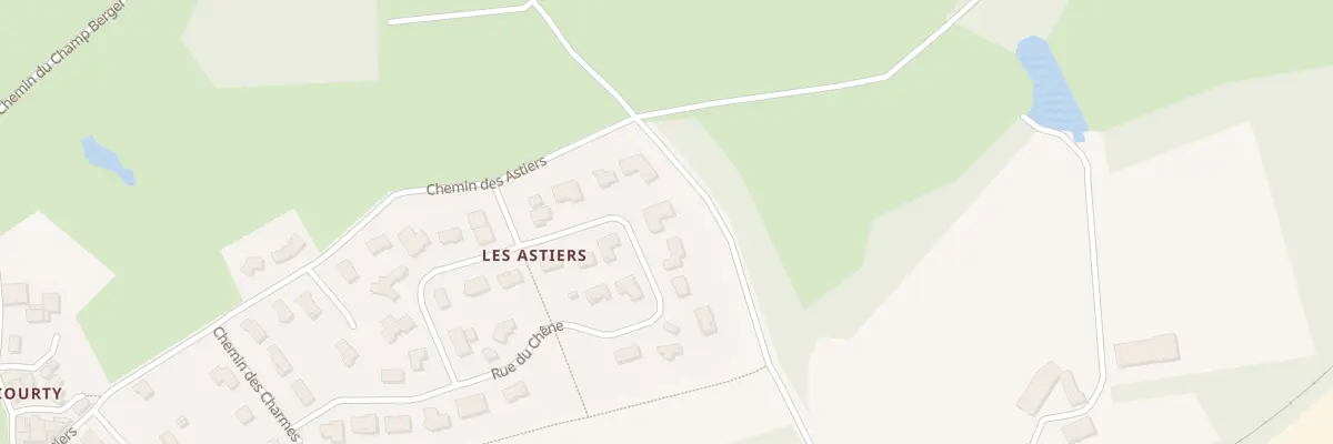 Plan du 34 Rue du Chêne à Thiers