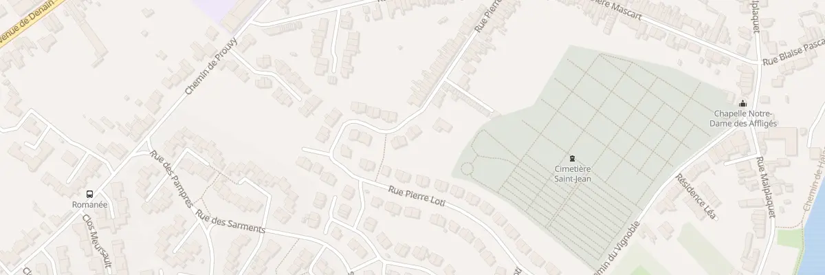 Plan du 39 Rue Pierre Loti à Valenciennes