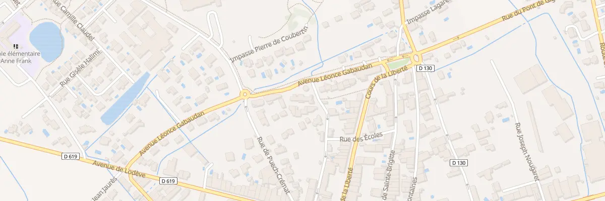 Plan du 17B Av Léonce Gabaudan à Saint-André-de-Sangonis