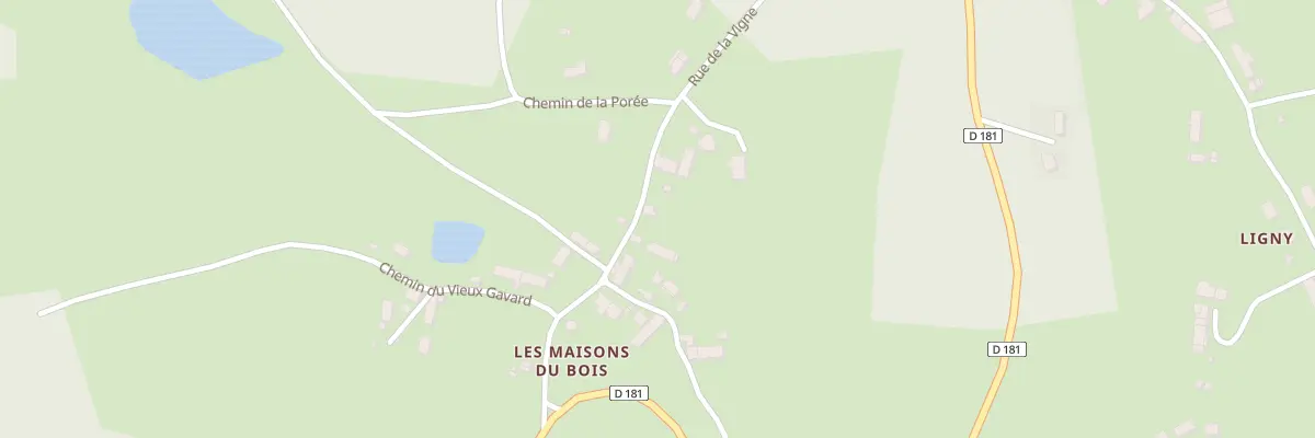 Plan du 6 Rue de la Vigne à Crux-la-Ville