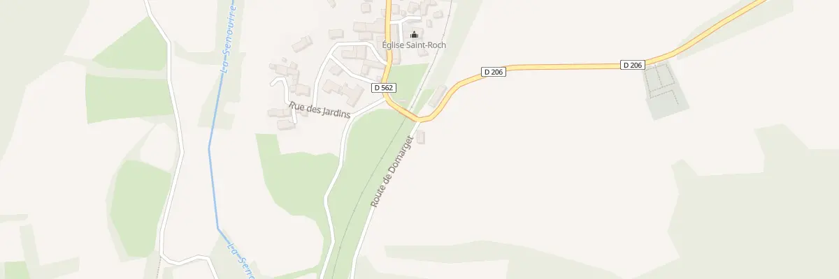 Plan du 11 Rte de Domarget à Domeyrat