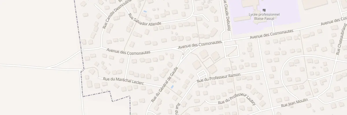 Plan du 33 Rue du Gen de Gaulle à Migennes