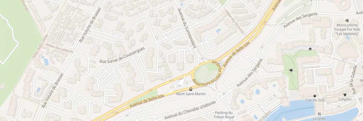 Plan du 1 Av du Surintendant à Agde