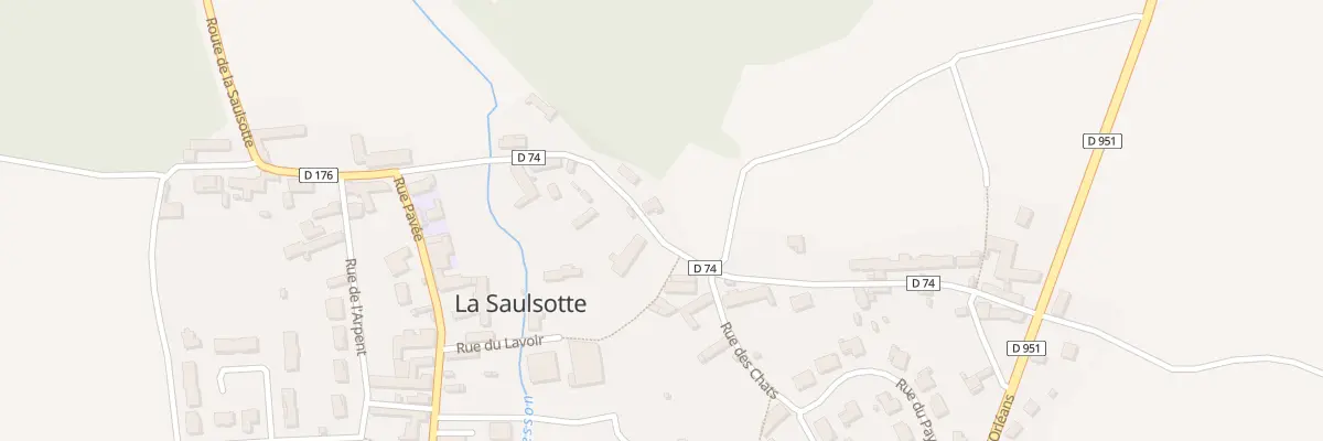 Plan du 18 Rue des Bordes à La Saulsotte