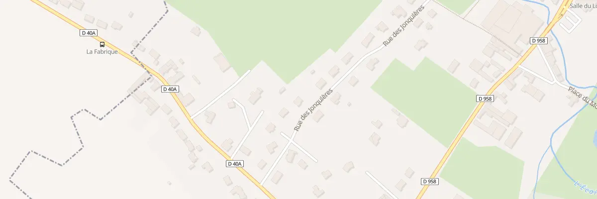 Plan du 10 Rue des Jonquières à Vendegies-sur-Écaillon