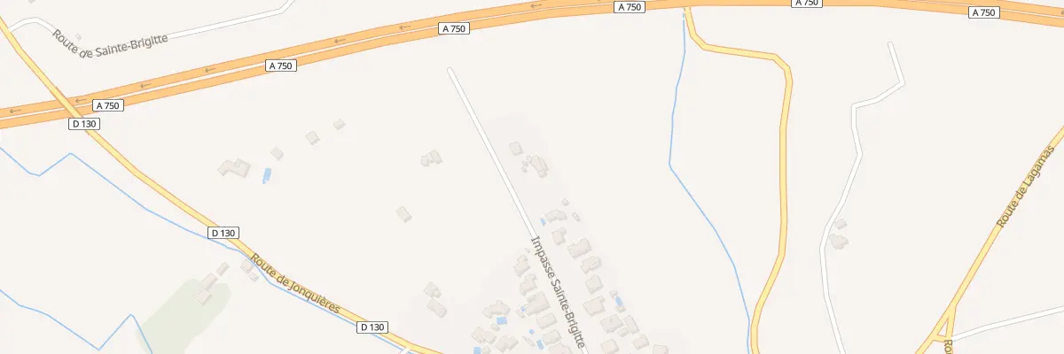 Plan du 18 Rte de Sainte Brigitte à Saint-André-de-Sangonis