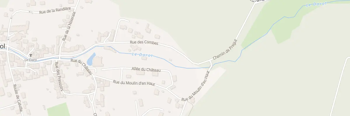 Plan du 6 Rue des Combes à Mariol