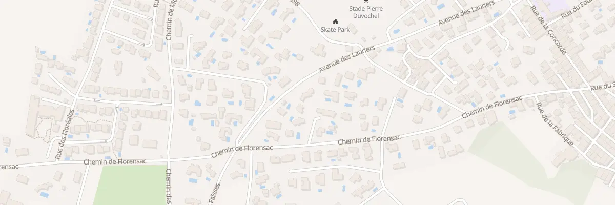 Plan du 11A Av des Lauriers à Pinet
