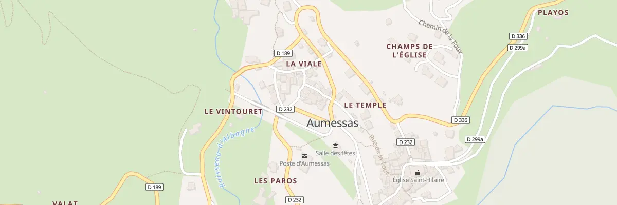 Plan du 5076 Las Crottes à Aumessas