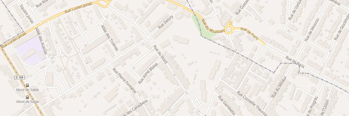 Plan du 39 Rue du Nord à Anzin