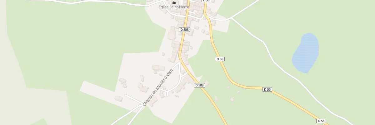 Plan du 5040 Le Bourg à Champagnac-le-Vieux